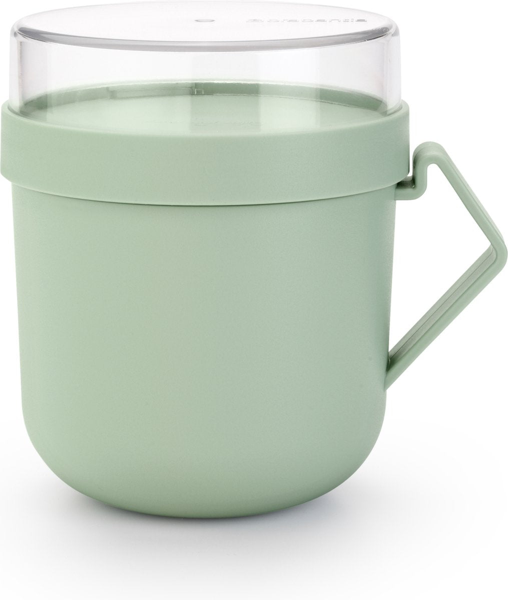 Brabantia Suppentasse zum Mitnehmen, Jadegrün | 2 Stk