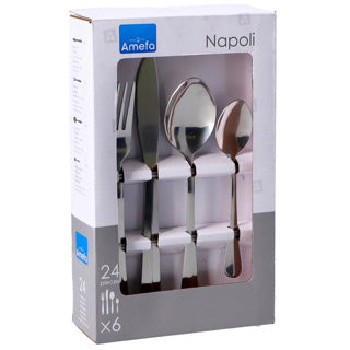 Amefa Besteckset Napoli 24-teilig