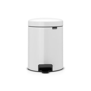 Brabantia Treteimer Newlcon 5 ltr weiß mit Innenbehälter aus Kunststoff
