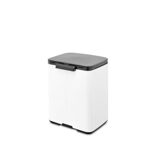 Brabantia Bo Abfallbehälter – 7 Liter – Badezimmer – Weiß