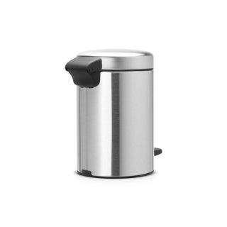 Brabantia Newicon Abfallbehälter – 3 Liter – Badezimmer – mattierter Stahl