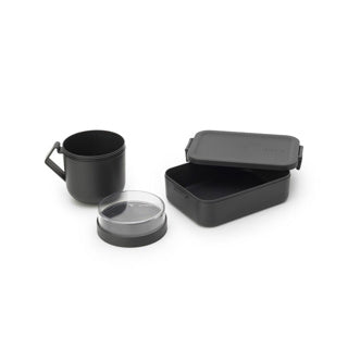 Brabantia Lunch-Set Take Take 2-teilig dunkelgrau