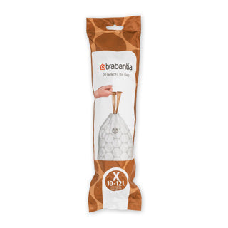 Brabantia PerfectFit Abfallbeutel, Code x 10–12 l, 20 Stück