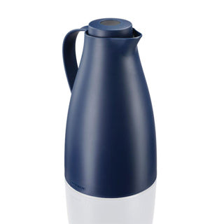 Leifheit harmonische Thermoskanne – 1 Liter – dunkelblau