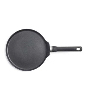 BK Easy Induktions-Pfannkuchenpfanne 28 cm – PFAs-freie Antihaftbeschichtung – Induktionsbratpfanne – Keramikbratpfanne – ofenfest bis 160 °C – Kaltgriffe – Granitschwarz