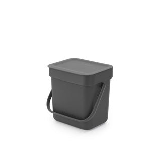 Brabantia Sort Go Abfallbehälter 3l grau