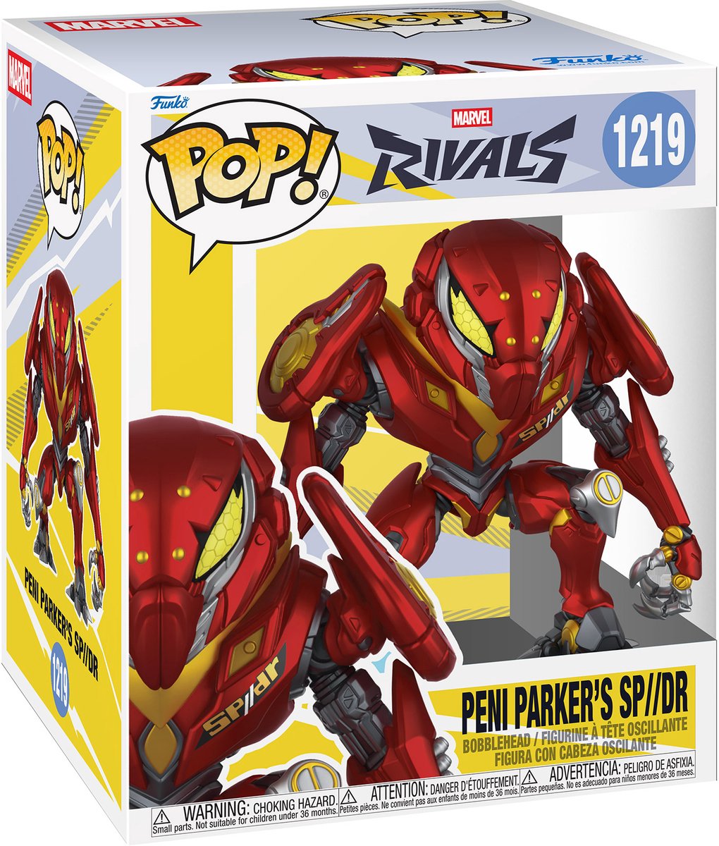 Funko marvel rivals - peni parker`s sp dr vinylfiguur 1219 unisex pop! - neutraal - standard