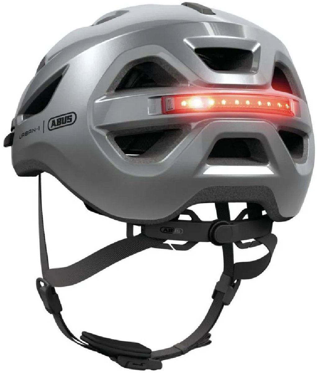Abus Helm Urban-i 4.0 Graphitsilber L 57-61cm