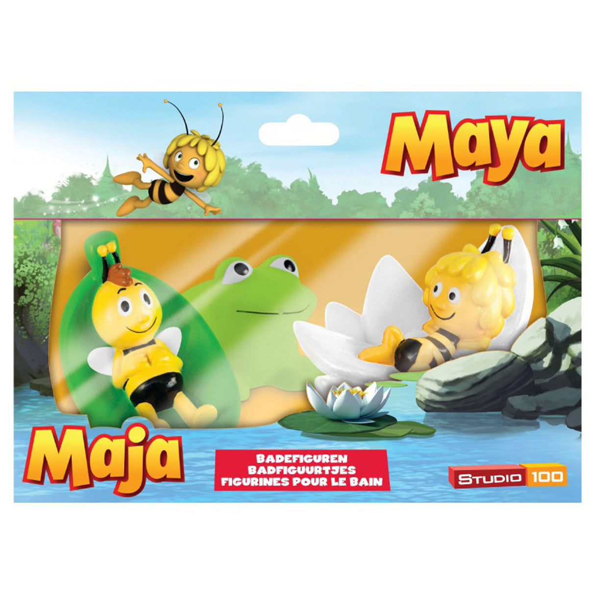 Studio 100 Maya Die At -Bad -Figuren, 3st.