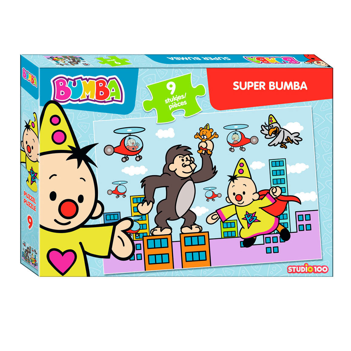 Studio 100 Bumba-Puzzle Super Bumba, 9-tlg.