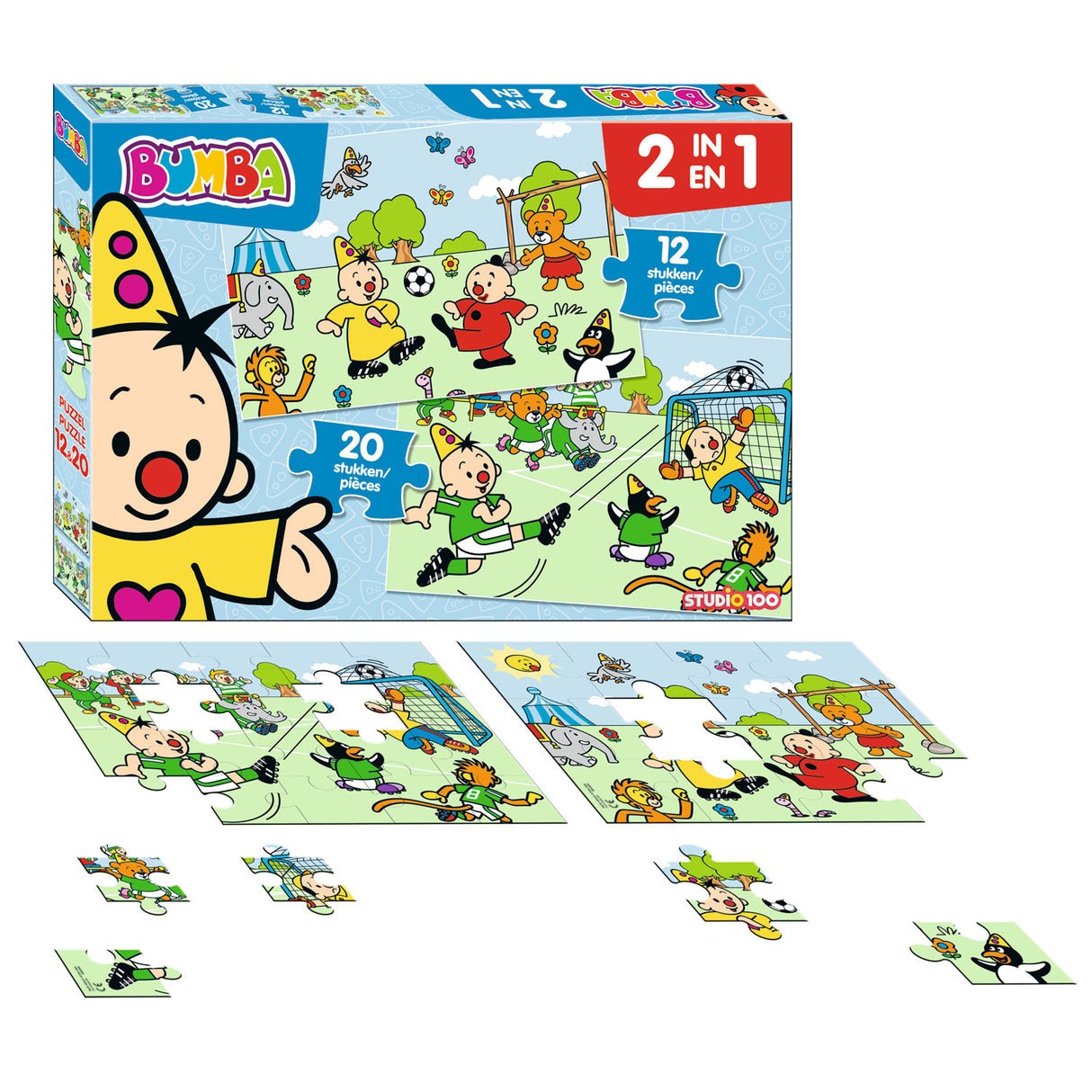 Studio 100 Bumba-Puzzle-Fußball