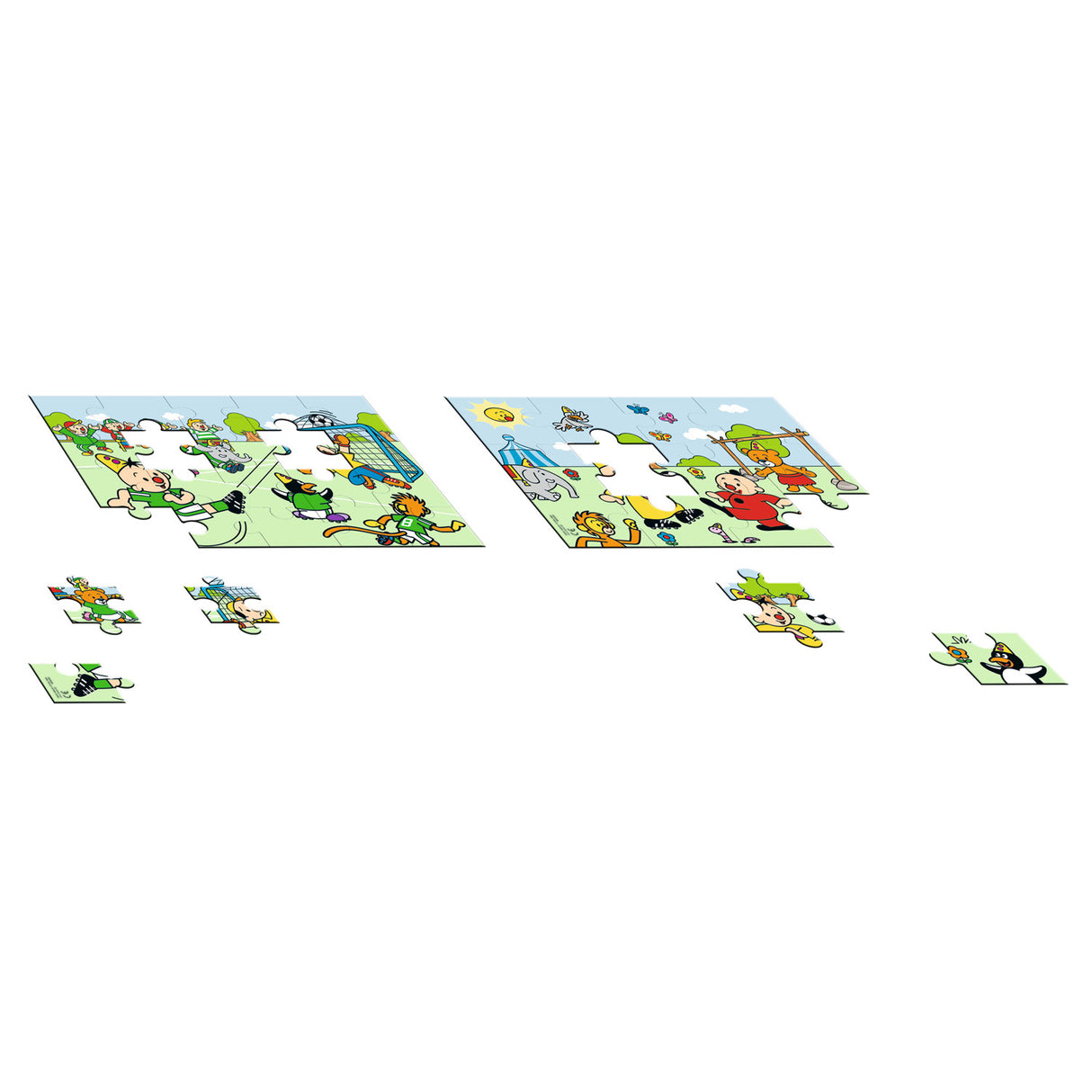 Studio 100 Bumba-Puzzle-Fußball
