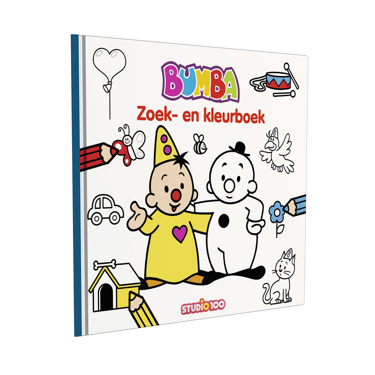 Studio 100 Bumba -Such- und Malbuchbuch