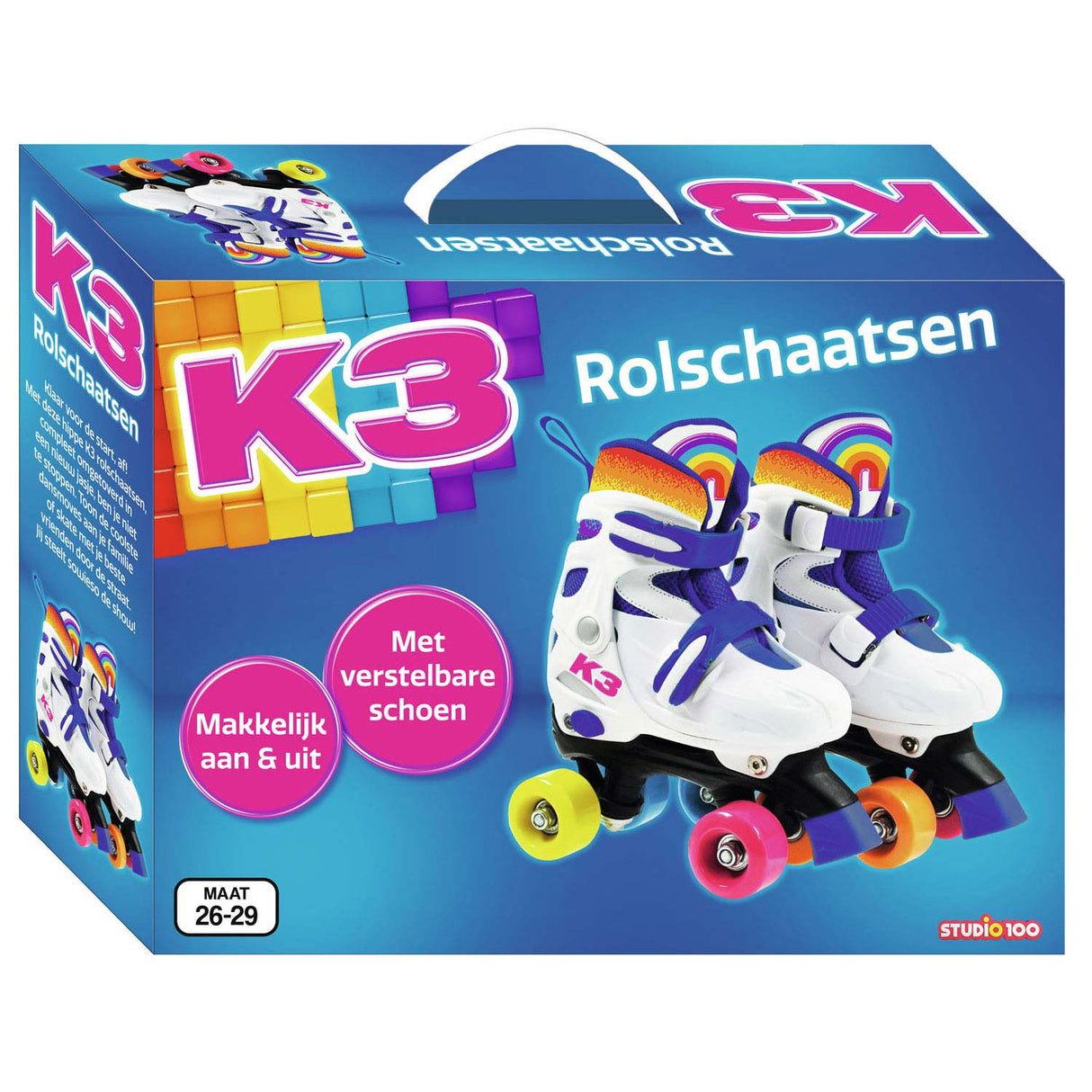 K3 Rollschuhe – Größe 26-29