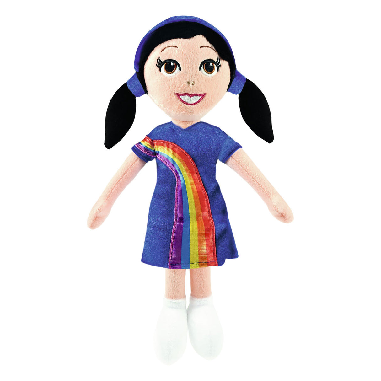 K3 Marthe Kuschelpuppe - 30 cm - Regenbogenkleid