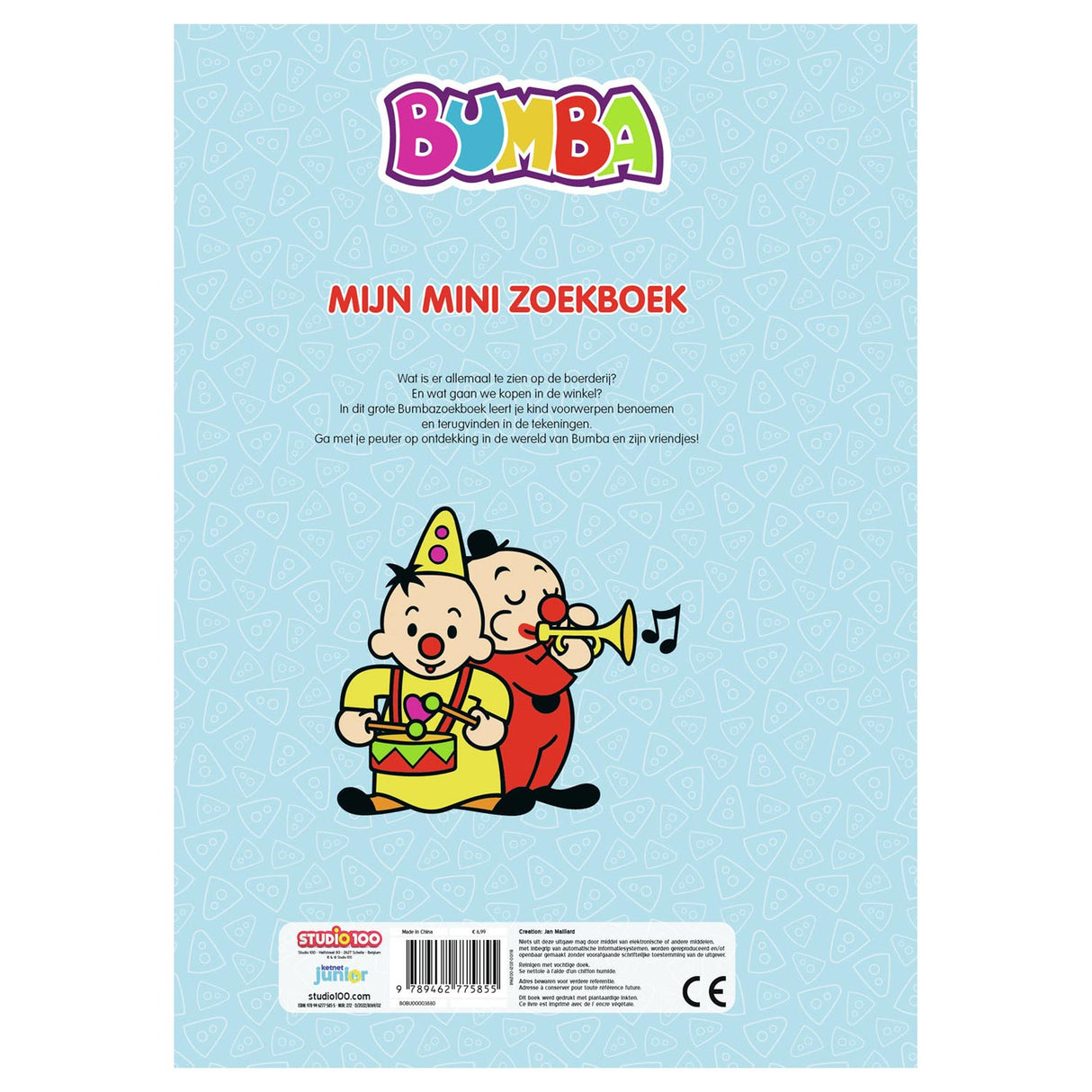 Studio 100 bumba mein Mini-Suchbuch