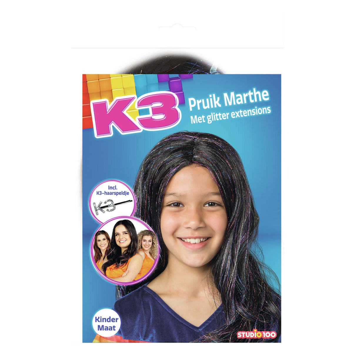 Studio 100 K3 Perücke – Marthe