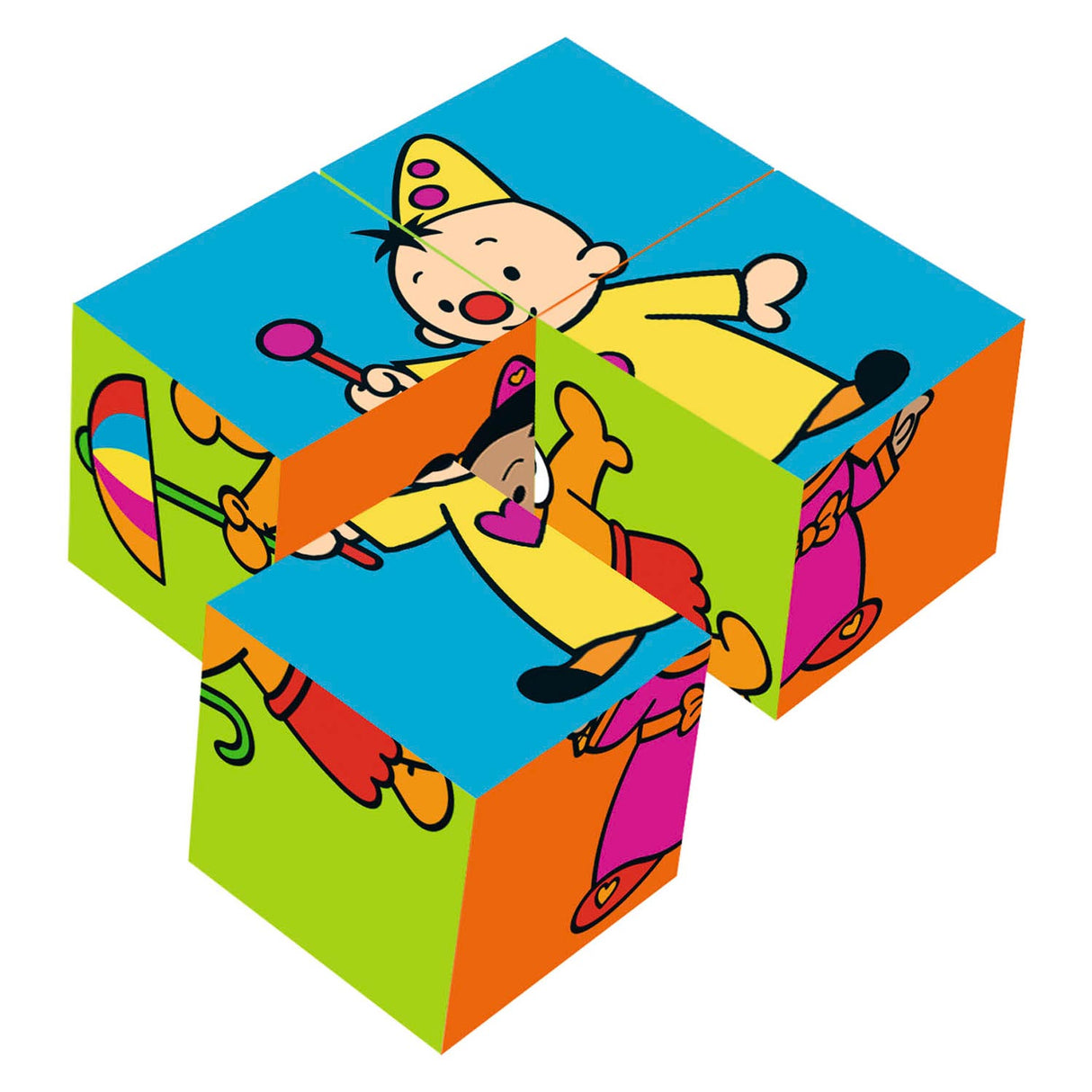 Bumba Holzblockpuzzle, 4-tlg.