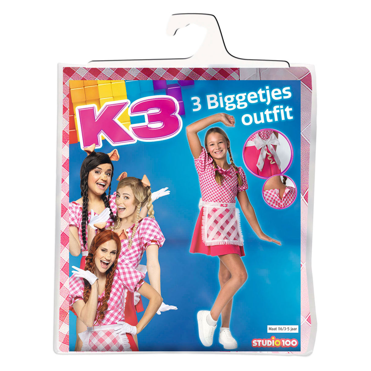 Studio 100 k3 Verkleidung - 3 Ferkel, 3-5 Jahre