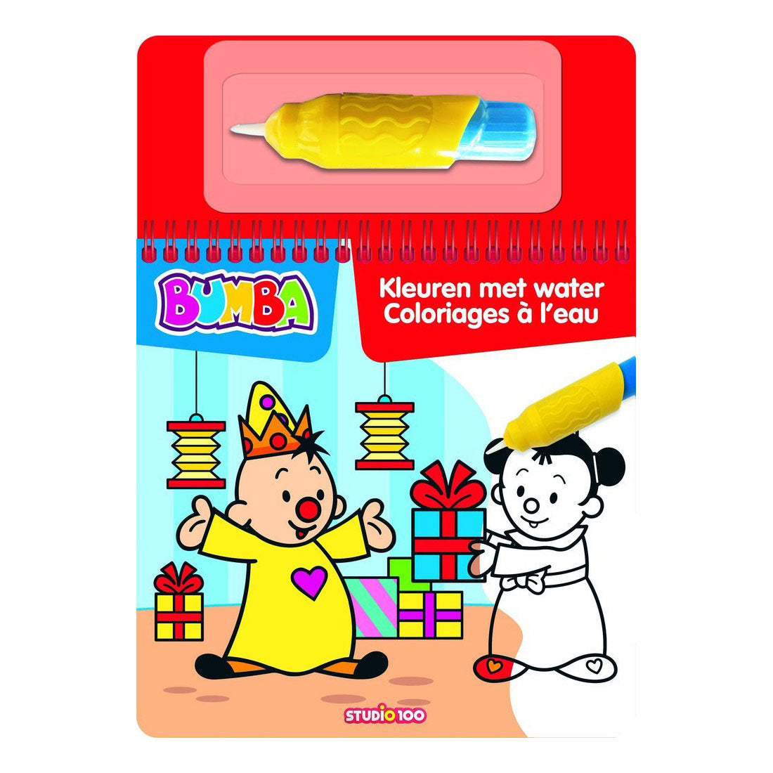 Studio 100 Bumba Colorbook Farben mit Wasser Geburtstag