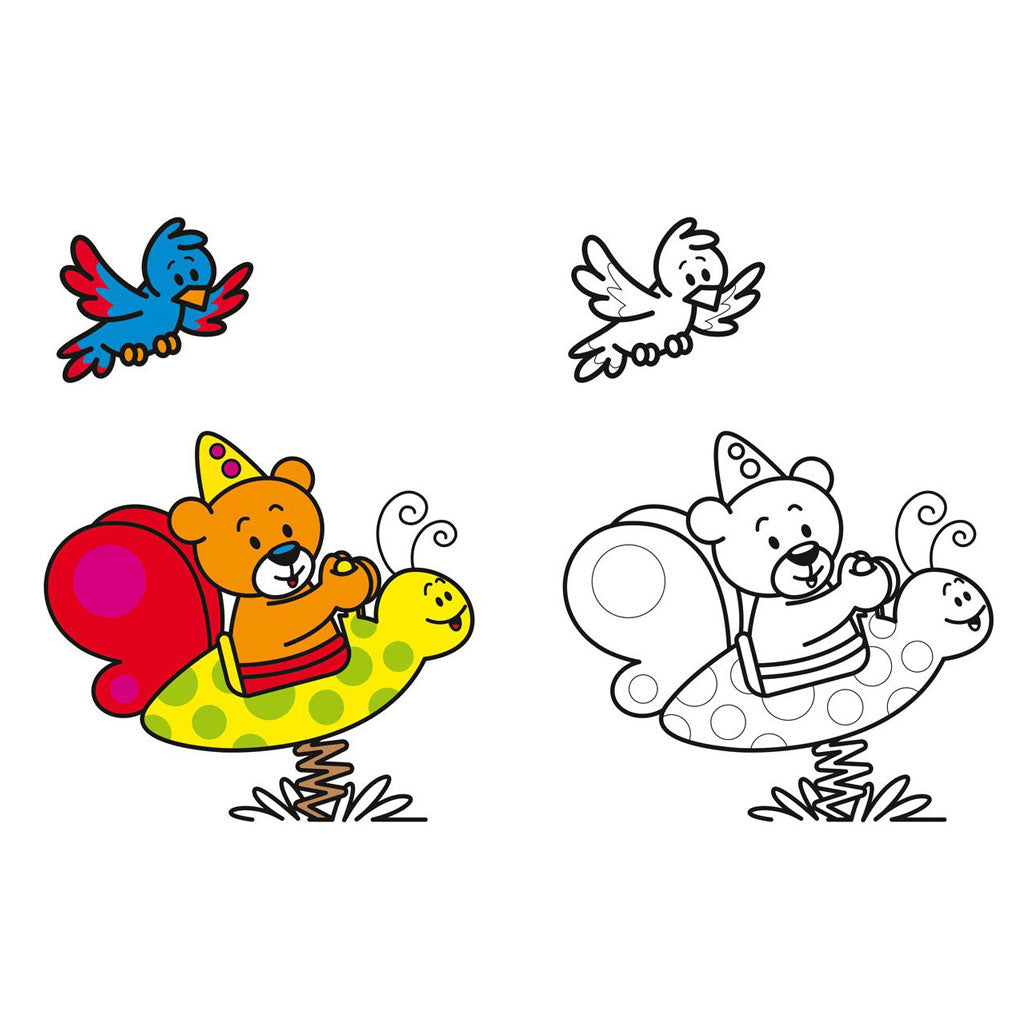 Studio 100 Bumba Colorbook Bleistift