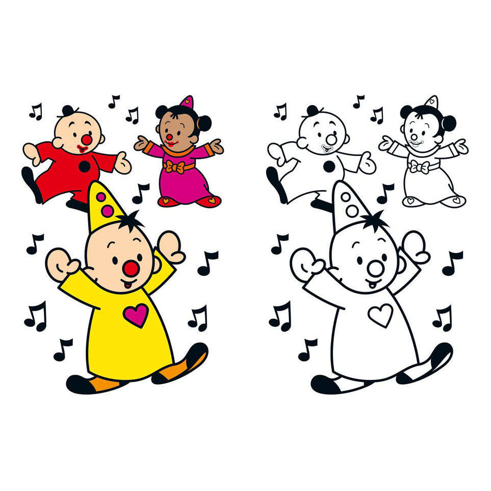 Studio 100 Bumba Colorbook Bleistift