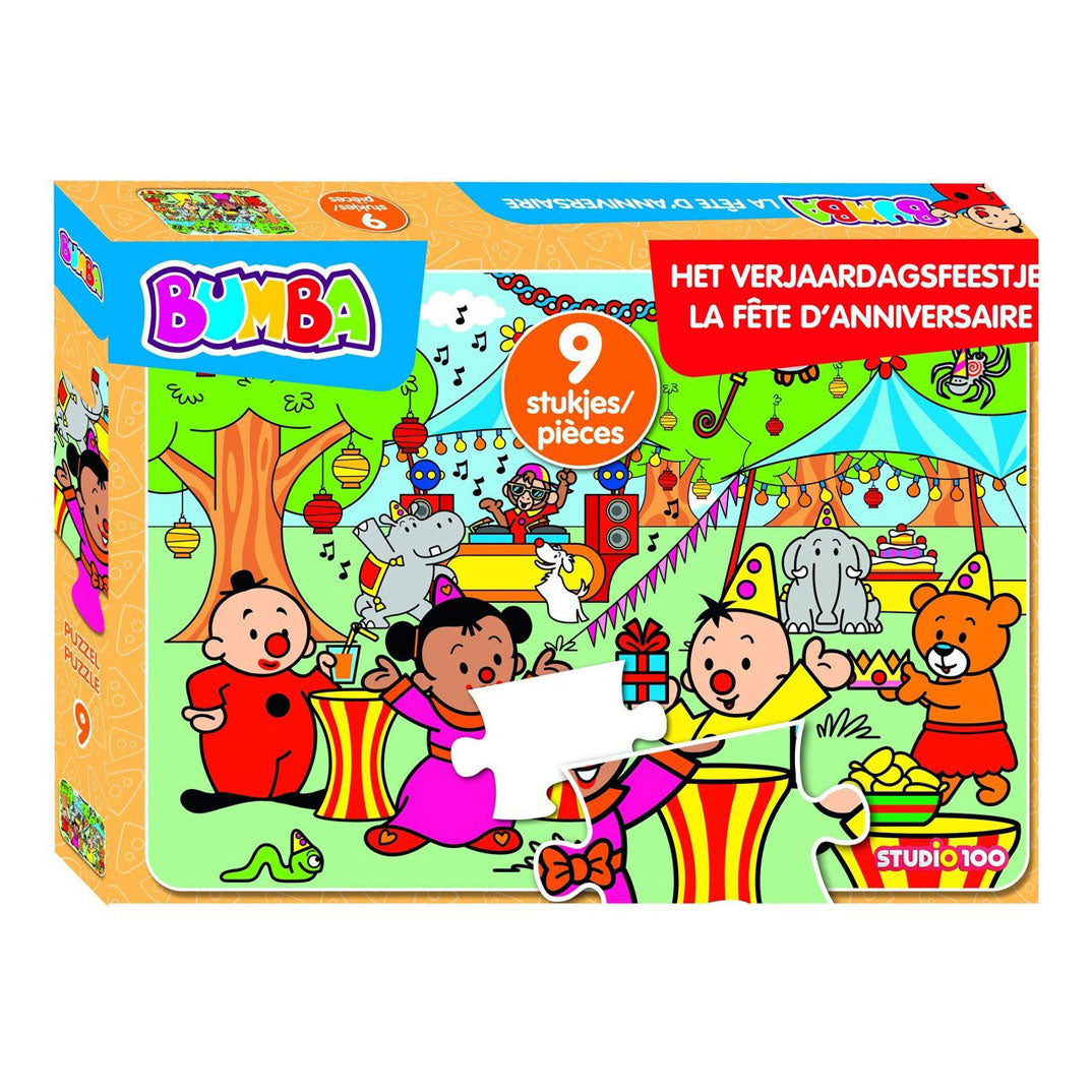Studio 100 Bumba-Puzzle „Geburtstagsparty“, 9-tlg.