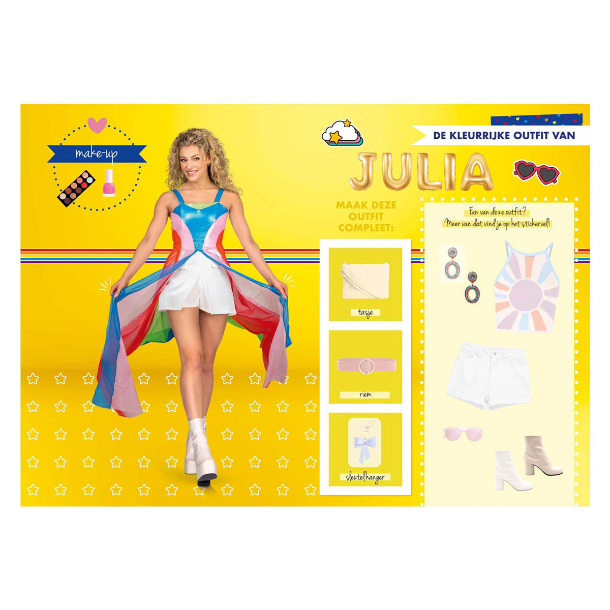 Studio 100 k3 Outfit-Stickerbuch
