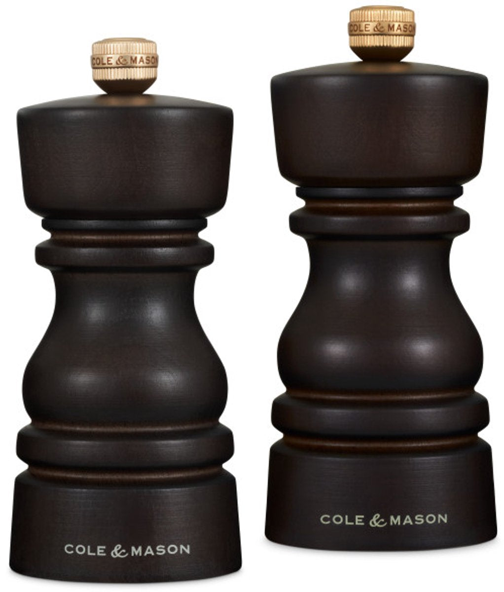 Cole Mason – London Chocolate Wood Geschenkset Mühle 13 cm