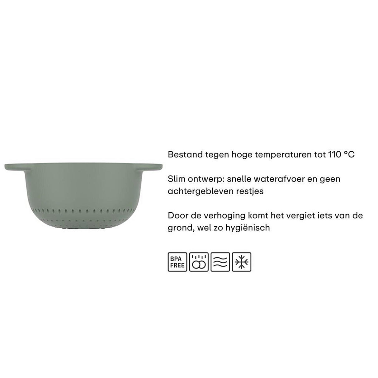 Mepal-Sieb – Chef It – nordischer Salbei – 207 mm