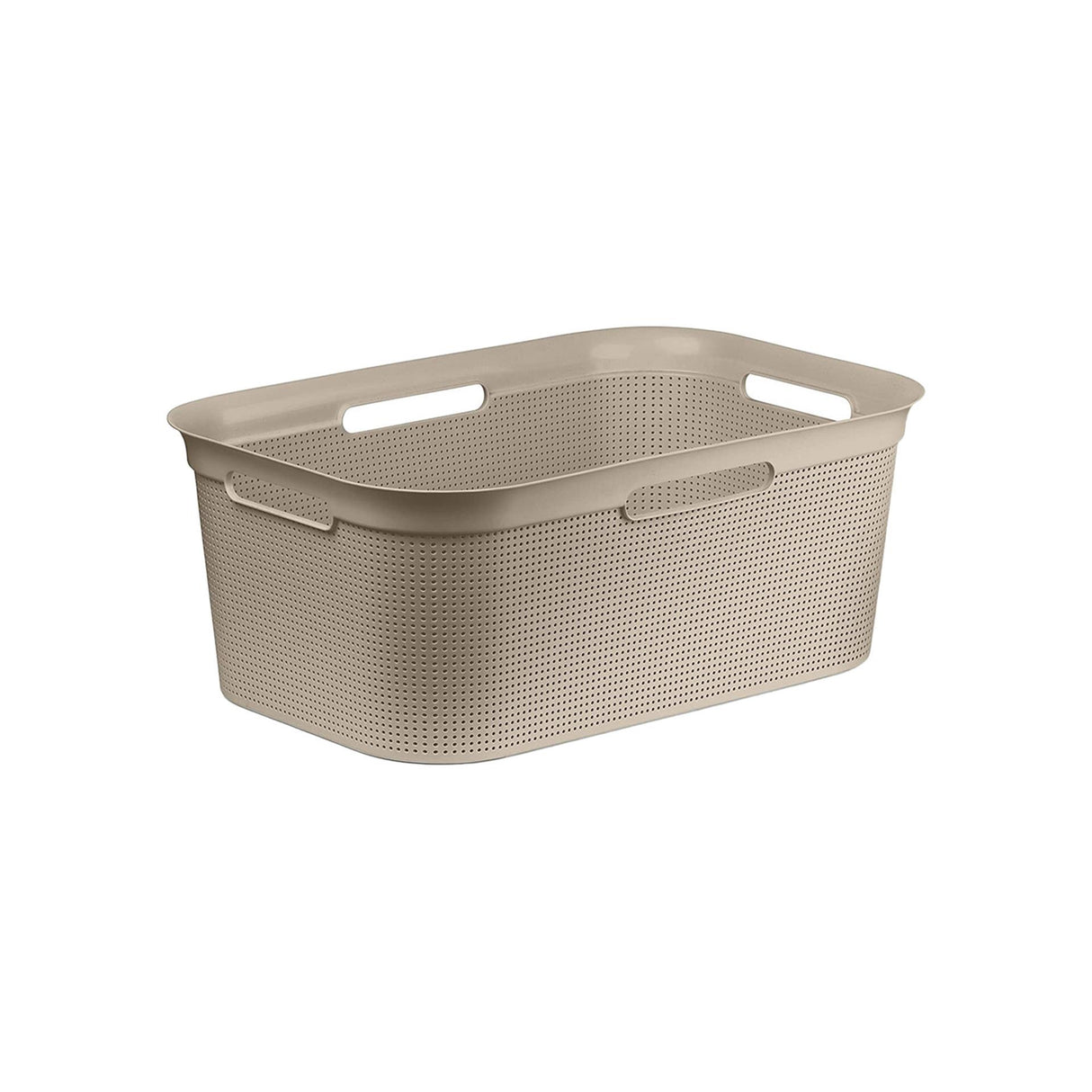 Rotho flexibler Wäschekorb Brisen 41 l Cappuccino