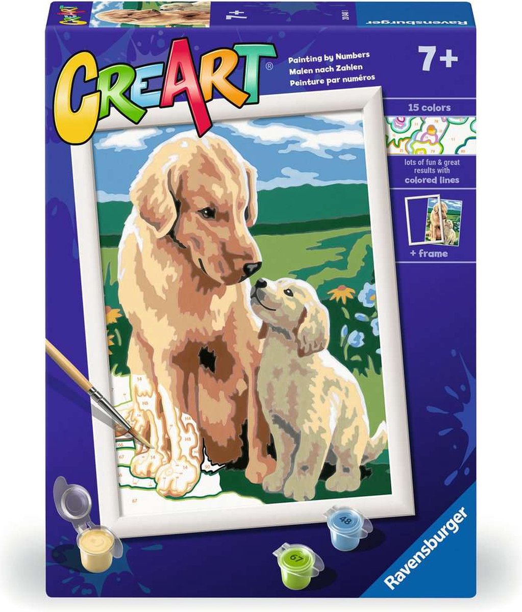 Ravensburger Kreart Gemälde auf Nummer - Mutter Liebe