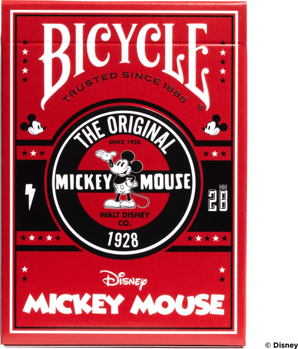 Bicycle Disney Classic Mickey – Premium-Spielkarten – Poker – Mickey Mouse – Kreativ – Sammlerstück