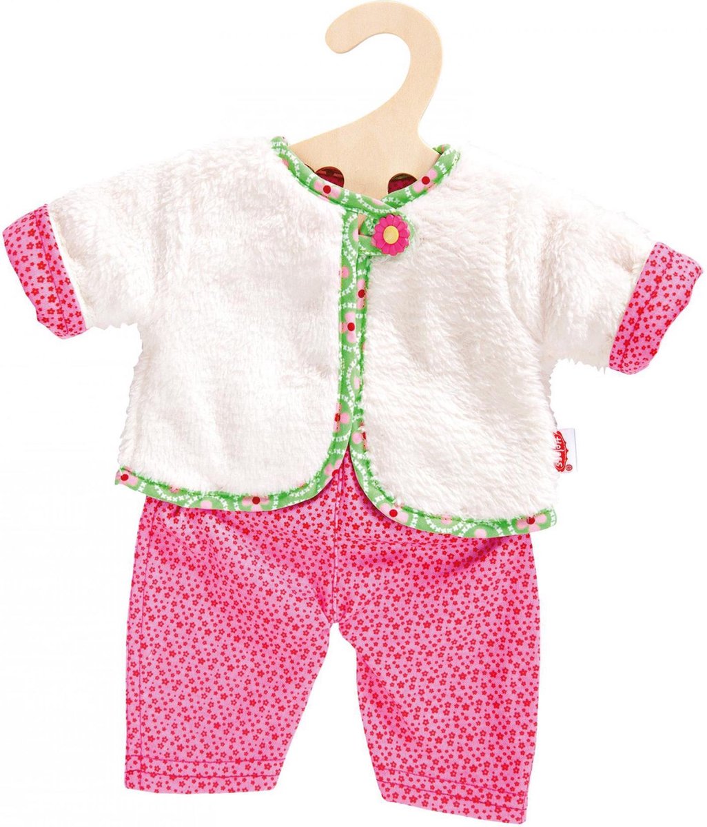 Heless Puppenjacke wendbar mit Hose, 28-35 cm