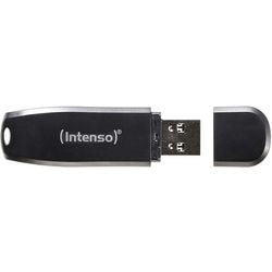 Usb-stick intenso speed line 128 gb usb 3.2 zwart