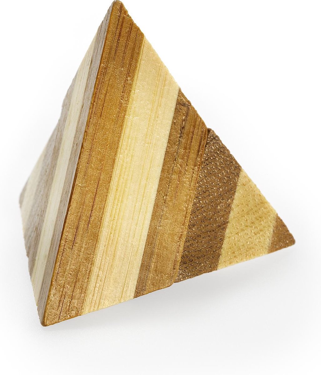 Eureka 3D-Bambus-Gehirnpuzzle-Pyramide *