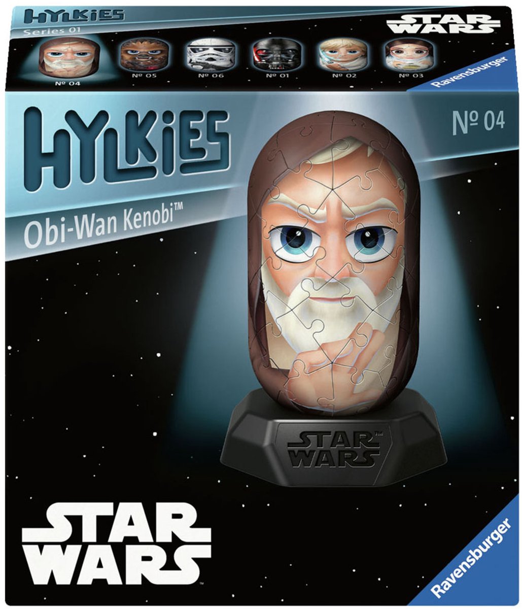 Ravensburger 3D-Puzzle Hylkies Star Wars Obi-Wan Kenobi, 54st.