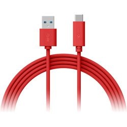 Usb-c-kabel xlayer colour line 1 m rood