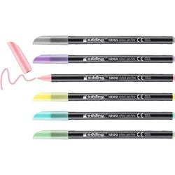 Viltstift edding pastel 1200 kleurenassortiment permanent