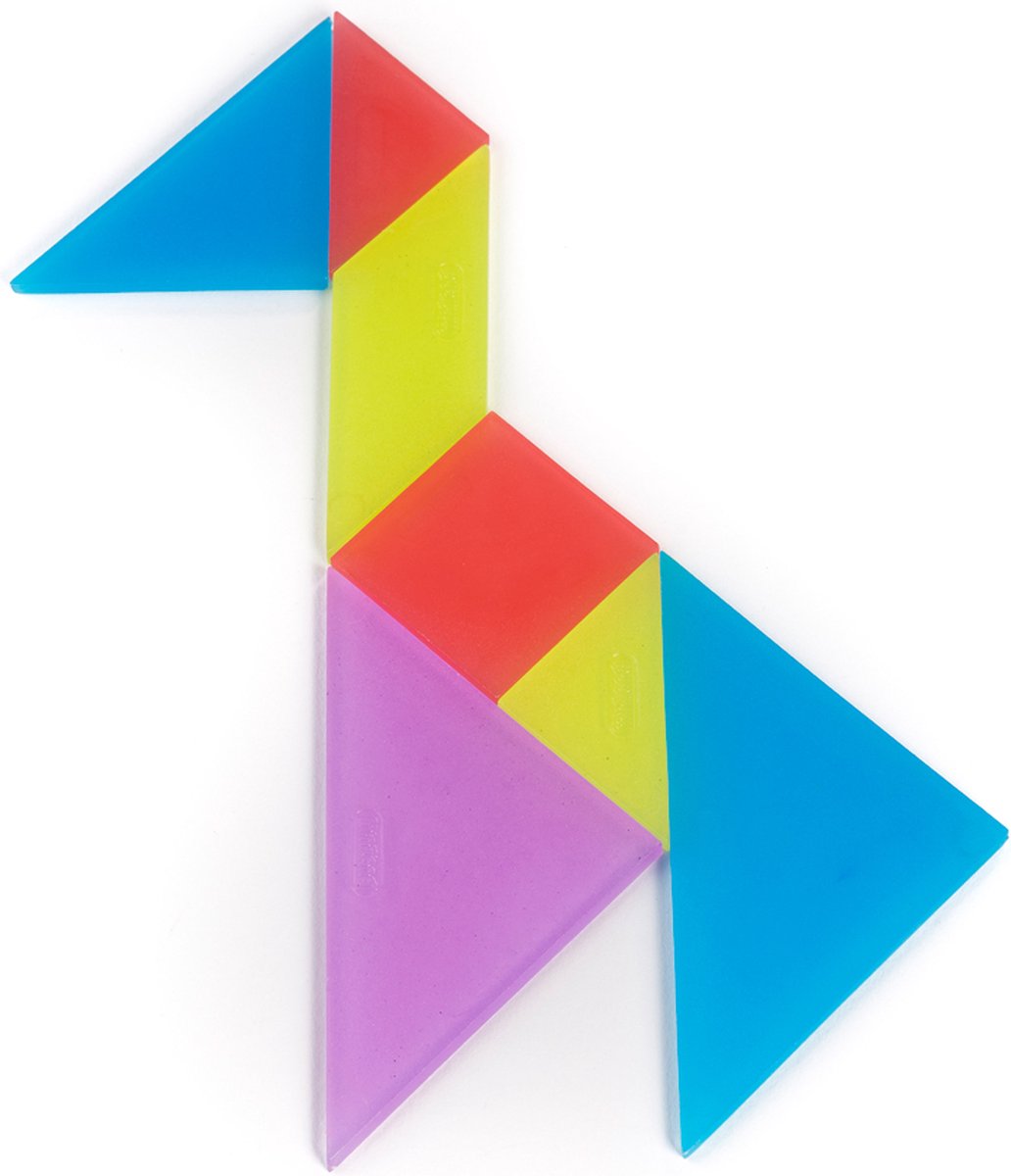 Miniland Lightpad transparentes Spielzeug - Tangram