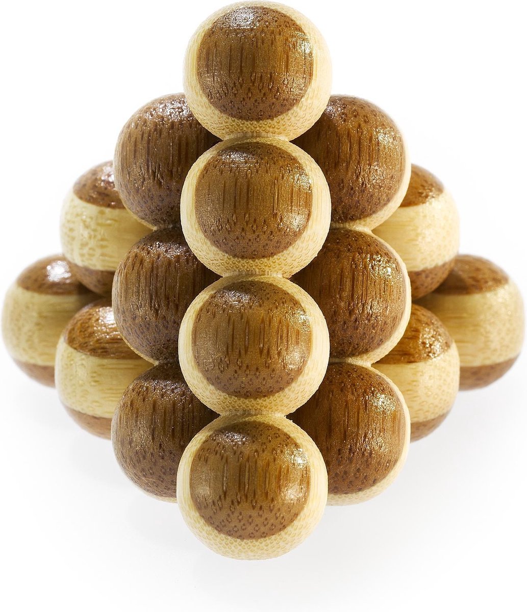 Eureka 3D-Bambus-Gehirn-Puzzle, Kanonenkugeln *