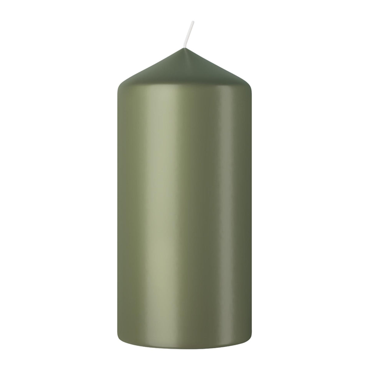 Bolsius Stumpenkerze 120 58 frische Olive