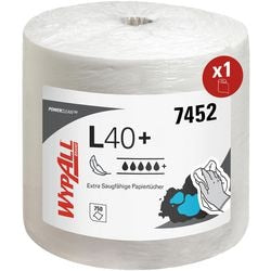 Reinigungspapier Wypall L40 Power Clean 7452 Papier