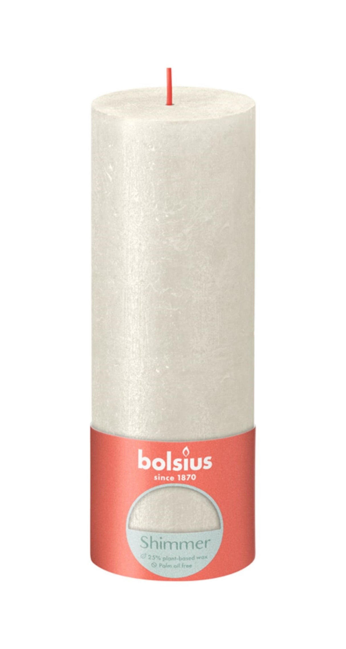 Bolsius Rustikkerze 190 68 Elfenbein