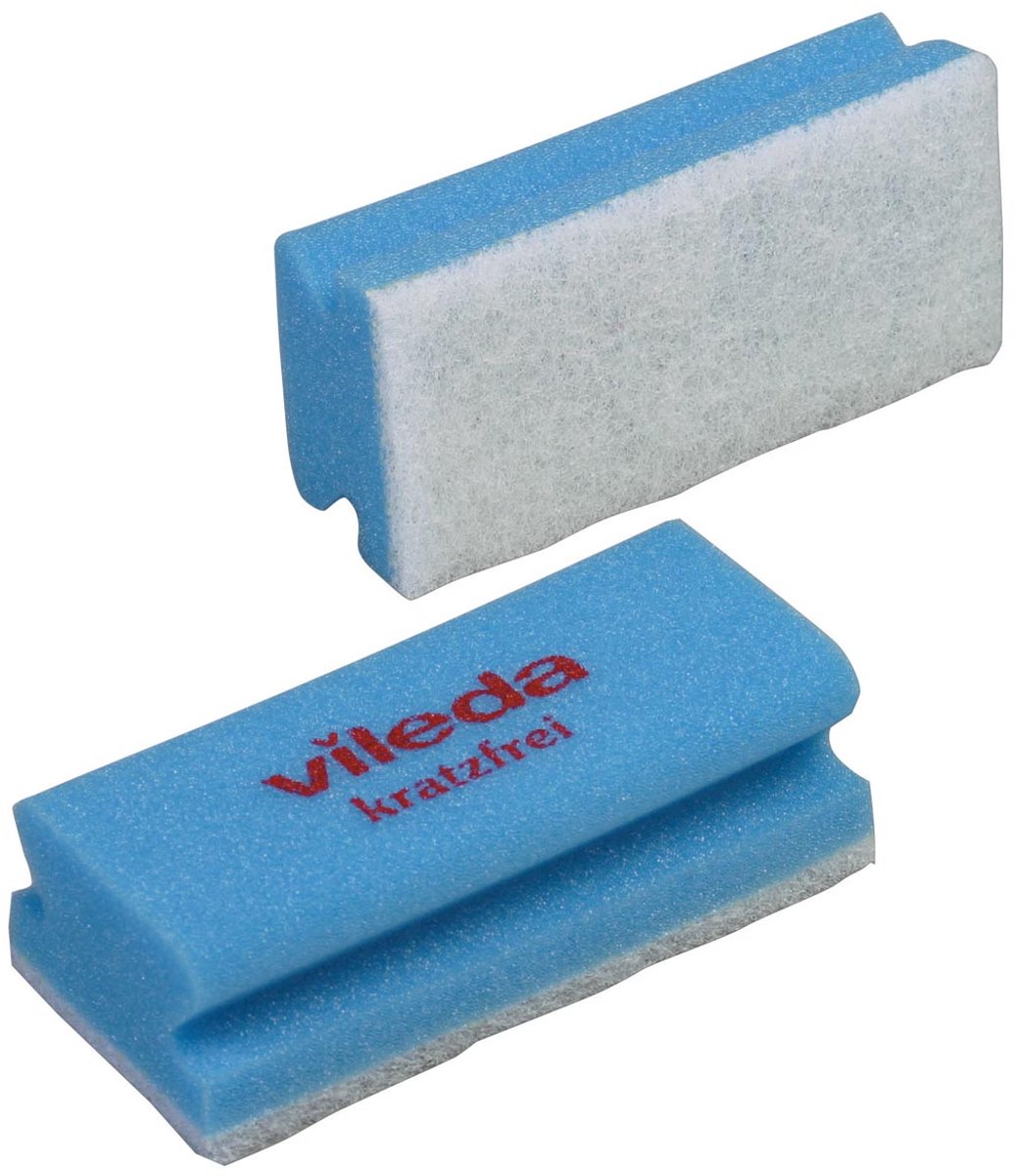 Vileda Schwamm Glitzi quattro blau Packung mit 10 Stück