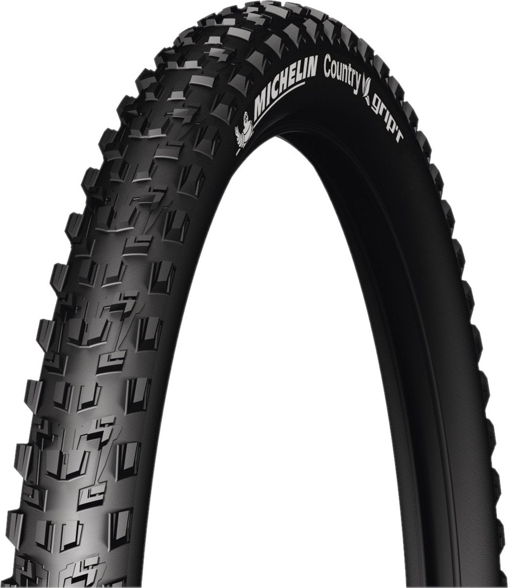 Michelin-Reifen 27,5 Zoll – Country Grip'R – TLR (Tubeless Ready) – Faltreifen – ETRTO-Größe: 54-584 – Schwarz