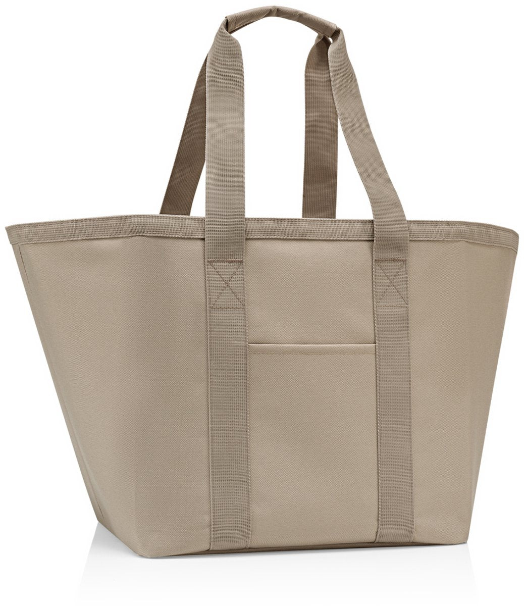 Reisenthel Marketshopper Einkaufstasche – mit Fächern – 17 l – Taupe