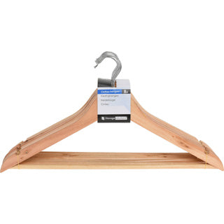 Kleiderbügel-Set Holz 8-tlg