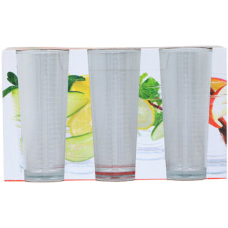 Alpina Trinkglas 270ml ã˜6,5x13,5cm Set mit 3 Stück
