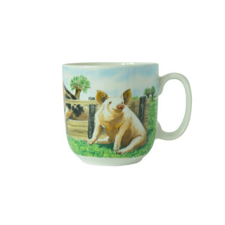 Wiebe van der Zee Tasse XL Schwein 41 cl wiebe | 6 Stück